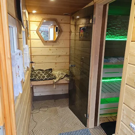 بيت للعطل Hotzenplotz Inkl Privaten Whirlpool & Sauna Direkt Am Fluss Mandau - Am Ruhigen Fahrradweg