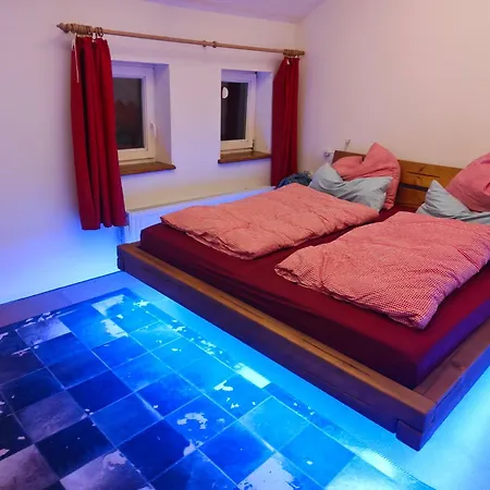 Tatil Evi Hotzenplotz Inkl Privaten Whirlpool & Sauna Direkt Am Fluss Mandau - Am Ruhigen Fahrradweg Hainewalde