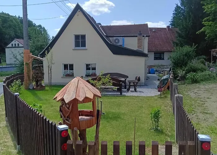 Holiday home Hotzenplotz Inklusive Mit Ihrem Privaten Whirlpool & Sauna Direkt Am Fluss Mandau - Am Ruhigen Fahrradweg Hainewalde