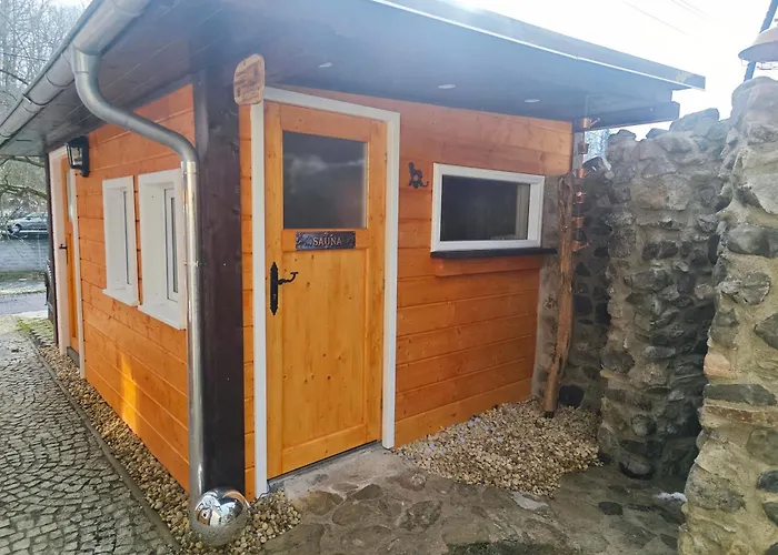 Holiday home Hotzenplotz Inklusive Mit Ihrem Privaten Whirlpool & Sauna Direkt Am Fluss Mandau - Am Ruhigen Fahrradweg Hainewalde